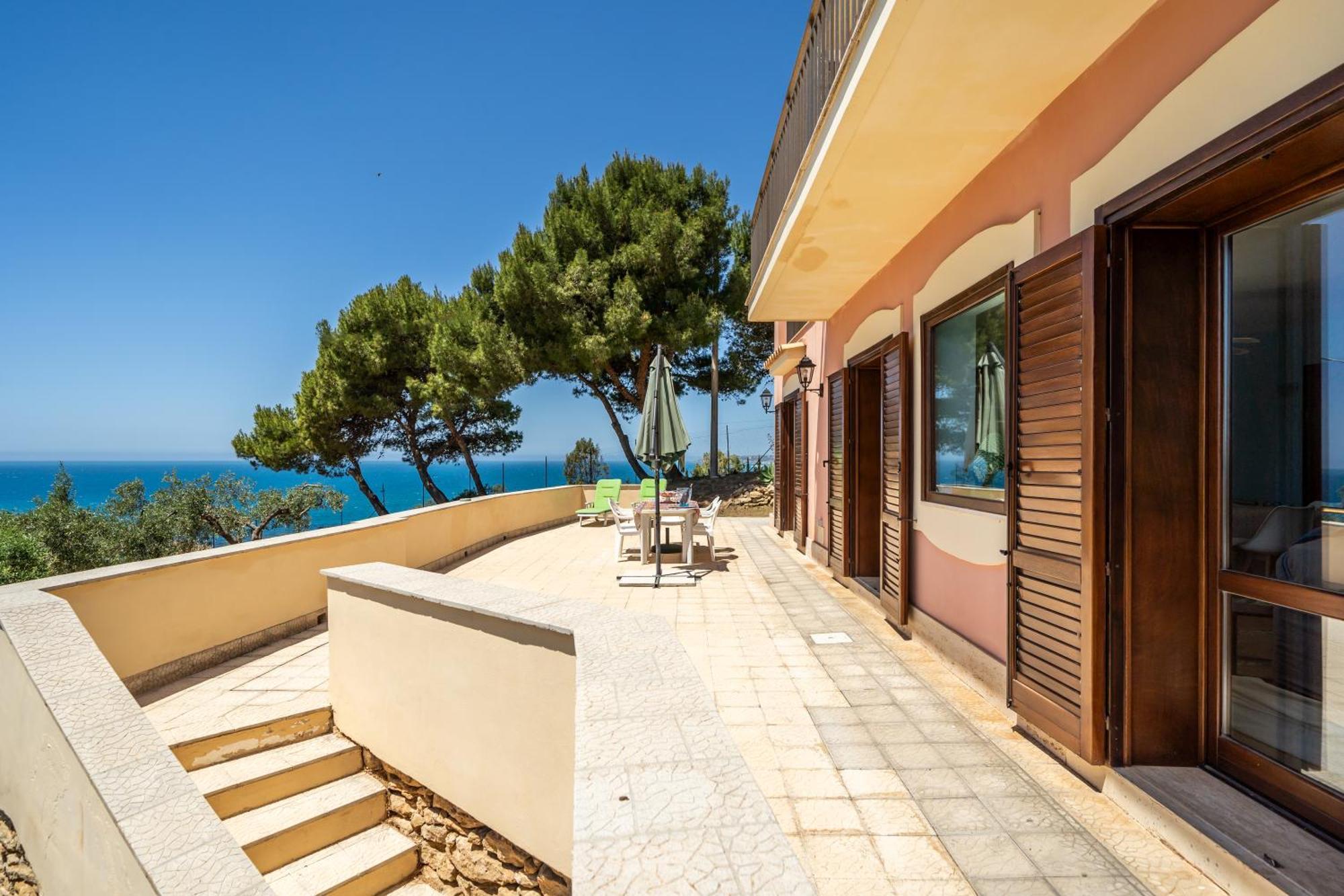 Villa Rosa Sul Mare Sciacca Eksteriør billede