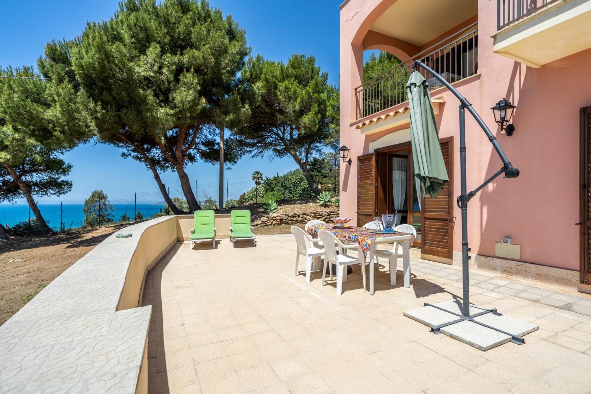 Villa Rosa Sul Mare Sciacca Eksteriør billede