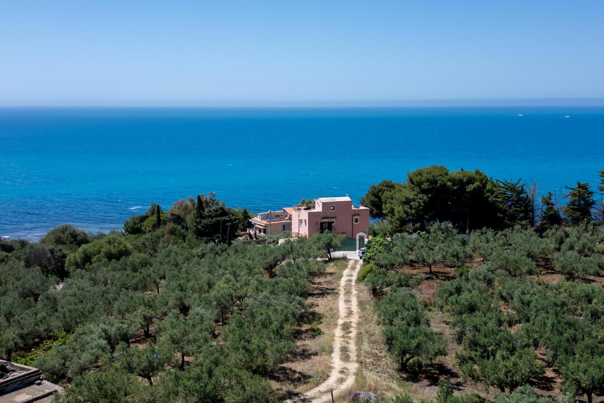 Villa Rosa Sul Mare Sciacca Eksteriør billede